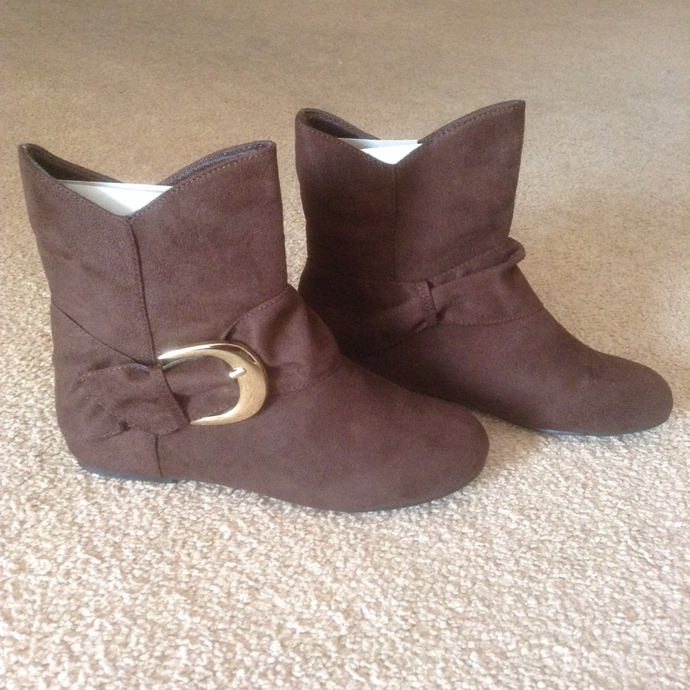 New Brown Ankle Boots